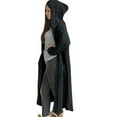 thumbnail image 1 of UPPADA Womens Long Sweater Cardigans Knit Jackets Winter Warm Coat Loose Fit Sherpa Lined Coats Batwing Cable Knitted Slouchy Wrap Cardigan Abrigos de Mujer, 1 of 7