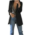 thumbnail image 1 of UPPADA Classic Blazer Jackets for Women Business Casual Boyfriend Fashion Plus Size Lightweight Work Professional Blazer, 1 of 6