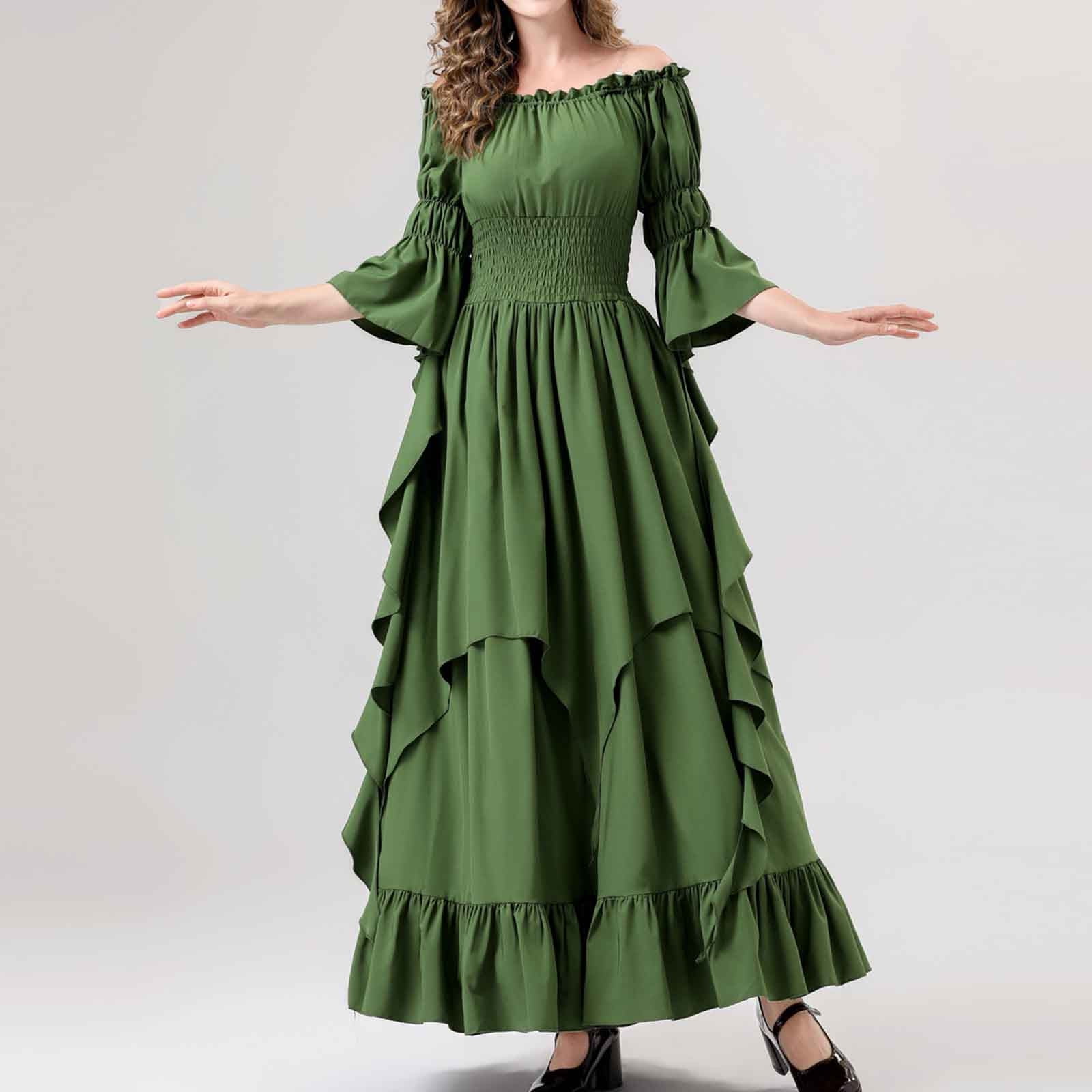UPPADA Wedding Guest Dresses with Flare Sleeves for Women Fancy Cocktail Dress  Winter Prom Dresses Cocktail Formal Dresses Mother Of The Bride Dress