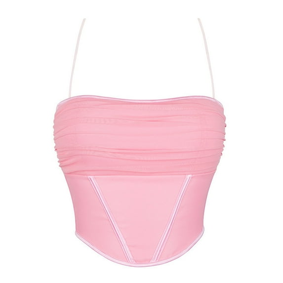 UPPADA Corset Plus Size On Sale,Strapless Corset Tops for Women Corset Cute Bustier Bodyshaper Top Overbust Corset Plus Size Waist Training Corsets Overbust Shapewear Outfit