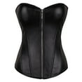 thumbnail image 1 of UPPADA Corset with Straps Clearance,Plus Size Corset Tops for Women Underbust Corset Belt Overbust Corset with Straps Bodice Corset Lace Up Corset Dress Vintage Crop Top, 1 of 4