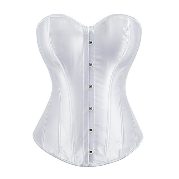 UPPADA Corset Tops On Sale,Womens Corset Tops Steampunk Corset Lace Up Top Overbust Corset Floral Corset Top Corset Bustier Top Cute Underbust Corset Top