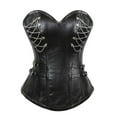 thumbnail image 1 of UPPADA Corset Tops for Women Clearance,Women Corset Bustier Push up Lingerie Top Shapewear Overbust Cincher Top Lace up Corset Basque Overbust Corset Plus Size, 1 of 8
