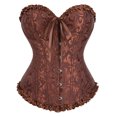 thumbnail image 1 of UPPADA Corset Tops for Women Clearance,Womens Corset Tops Steampunk Corset Lace Up Top Overbust Corset Floral Corset Top Corset Bustier Top Cute Underbust Corset Top, 1 of 7