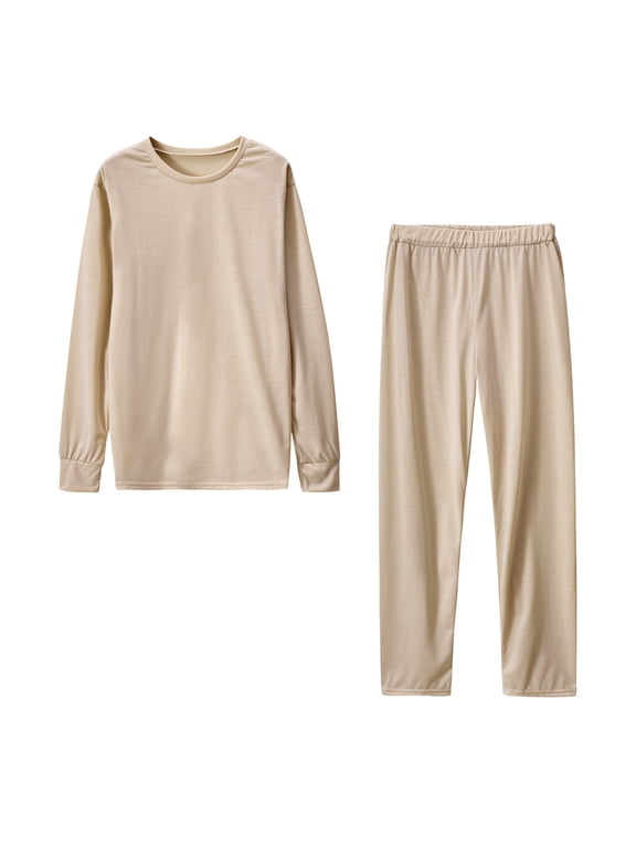 2 Piece Outfits for Womens Crewneck Basic Sweatshirt with Sweatpants Oversized Loose Fit Set Long Sleeve Fall Tops Outfits Match Sets