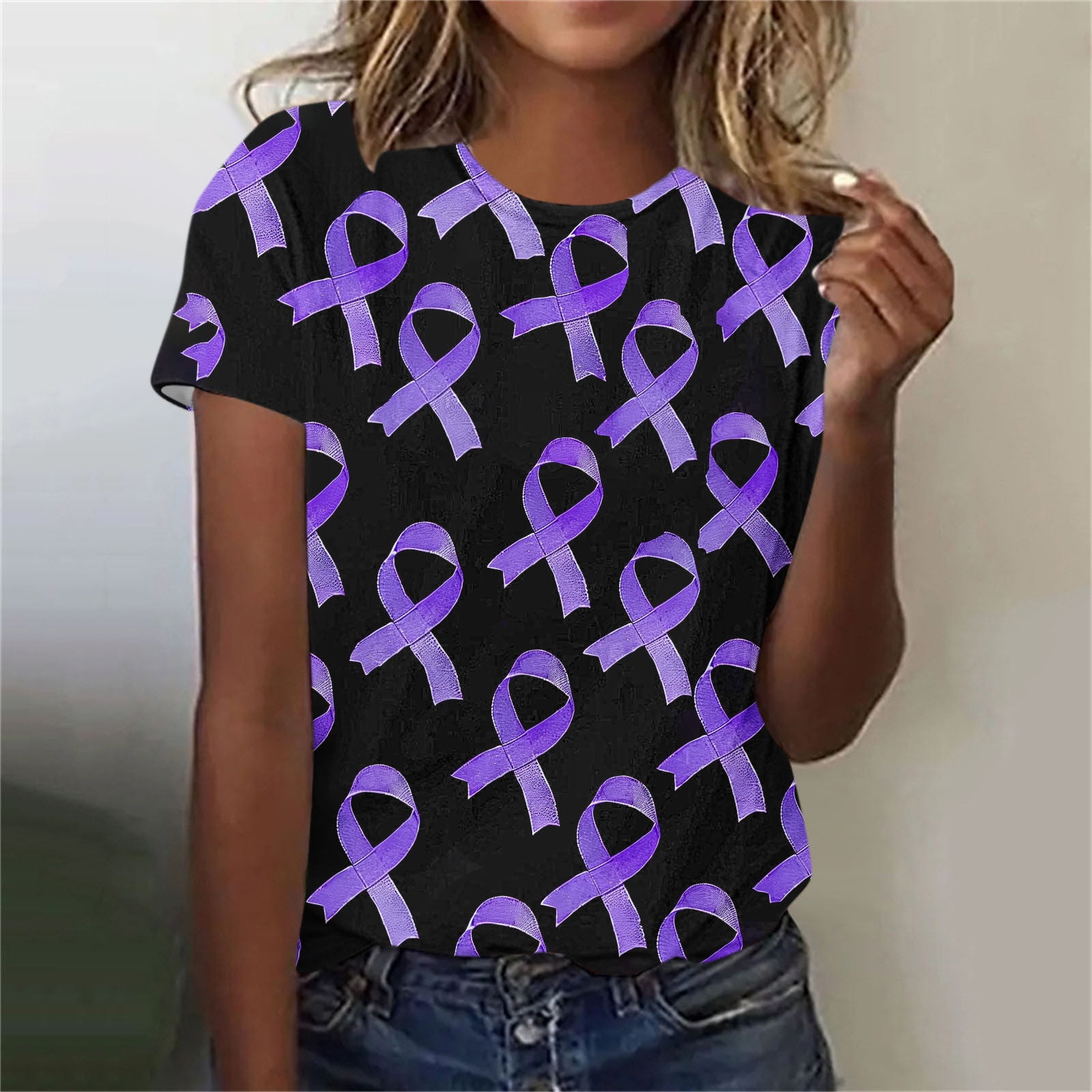 UPPADA Early Access Prime Deals Day 2024 Women's Round Neck Floral
