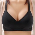 thumbnail image 1 of UPPADA Fall Womens Convenient Push up Bras Snap Soft Sleep Wirefree Bras Sports Bras no Underwire Plus Size Bras Underwear Daily Wear Comfort Supportive Bra Full Coverage Bras, 1 of 4