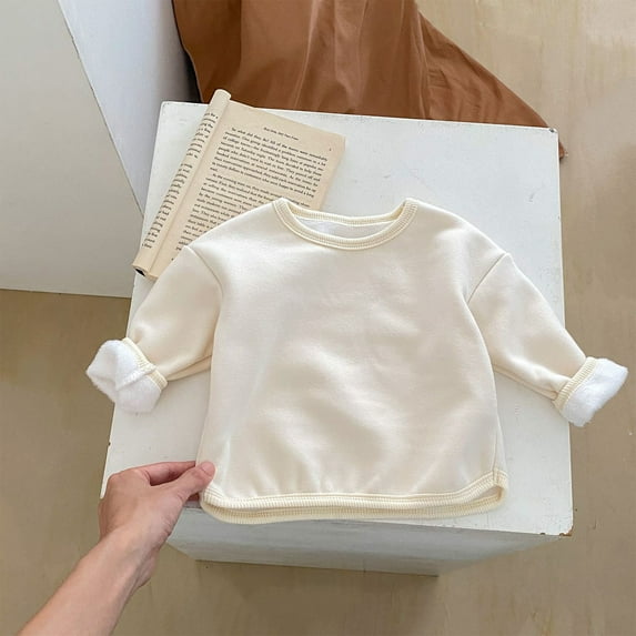 UPPADA Girls Letter Print Shirts Unisex Kids Clothes Casual Crewneck Sweatshirts Long Sleeve Pullover Tops Boys and Girls Tops Cute Outfits 18m, Items