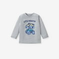 thumbnail image 1 of UPPADA Girls Letter Print Shirts Unisex Kids Clothes Casual Crewneck Sweatshirts Long Sleeve Pullover Tops Boys and Girls Tops Cute Outfits 90,Holi, 1 of 5