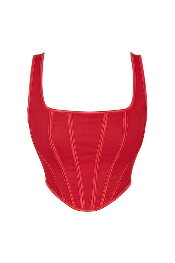 Lace Up Corset Clearance,Womens Lingerie Corset Underbust Corset with Straps Goth Brown Corset Top Vintage Underbust Corset Top Lace Up Corset Tops Waist Belt Corset