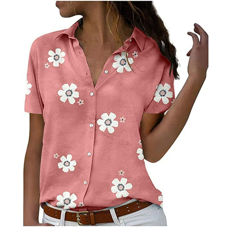 Cute button up tops on sale