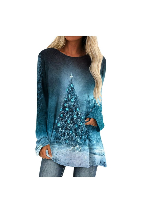 Long Sleeve Tunic Tops for Women to Wear with Leggings Basic Solid Color Plain Blouse Shirts Comfy Soft Tunics Tees