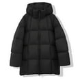thumbnail image 1 of UPPADA Mid Length Puffer Coats for Women Winter Cropped Jacket Coats Warm Quilted Jacket Outerwear Coats with Pockets,Lightweight Warm Winter Jacket Women Black,L, 1 of 3