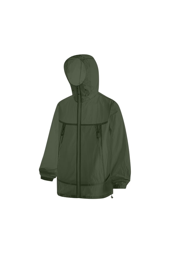 Packable Rain Jacket Women Lightweight Waterproof Raincoat with Hood Cycling Bike Jacket Windbreaker,Raincoats for Women with Hood Green XS
