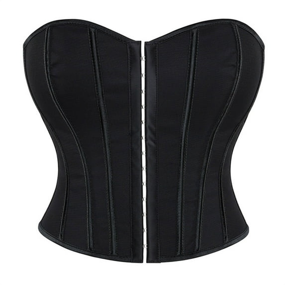 UPPADA Plus Corset Top On Sale,Womens Leather Corset Tops Underbust Corset Plus Size Corsets Tops Vintage Corset Top Strapless Bustier Corset Belt Lace Up Lingerie