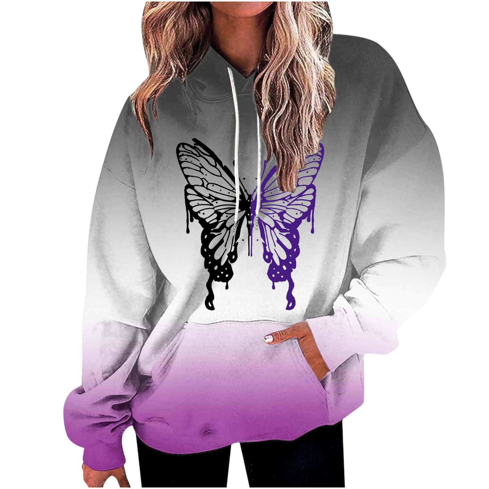 UPPADA Plus Size for Women Oversized Hoodie for Women Cute Y2k Hoodies Comfortable Trendy Sweatshirts Loose Fit Basic Hooded Sweatshirt with Pocket