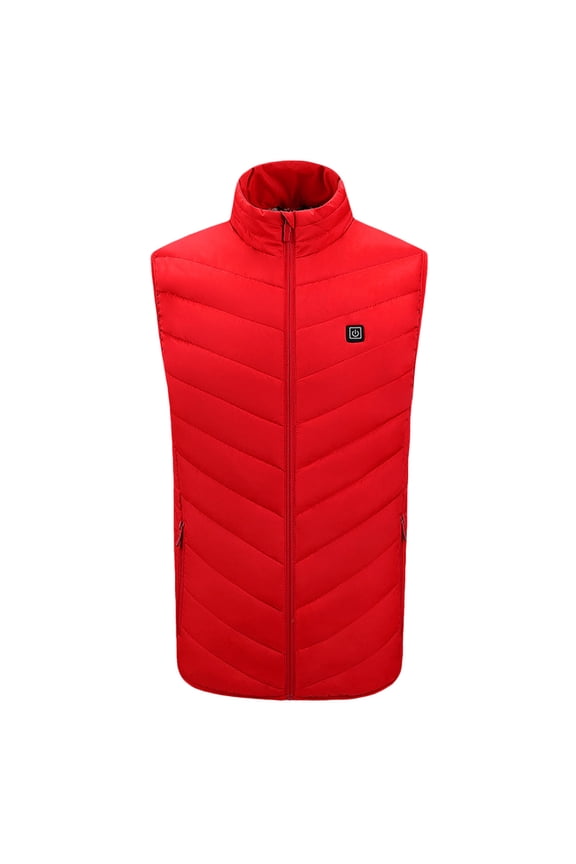Plus Size Heated Vest for Men Women Lightweight Usb Electric Heated Jacket with 9 Heating Levels for Cycling Skiing and Fishing Washable Heated Jacket Outdoor Heated Vest Mens