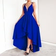thumbnail image 1 of UPPADA Plus Size Summer Dress for Women Soft Spaghetti Strap Sleeveless Sundress Summer Midi Dress Hawaiian Bohemian Beach Cover up Dress Solid Casual Dress Blue,S, 1 of 6
