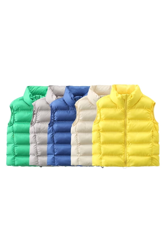 Puffer Vest Womens Sleeveless Lightweight Quilted Jacket Dressy Winter Jackets Snap Zip up Stand Up Collar Down Outerwear with Pockets,Puffy Vest Women Blue,L