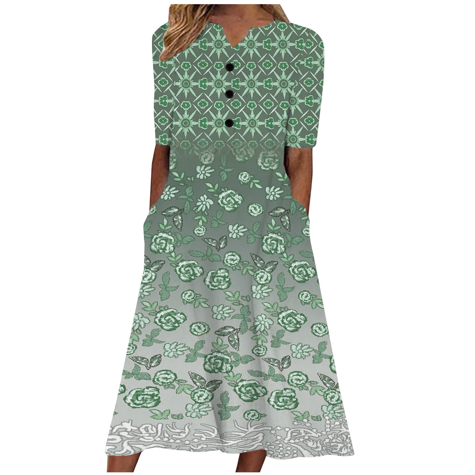 Juneteenth Celebrate Freedom African Print Maxi Dress – Women's Summer Sundress For Beach & Parties