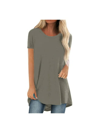 Womens Summer Plus Size Blouses V Neck Short Sleeve Tees Shirts Gradient  Color Loose Tunic Tops to Wear with Legging Women Shirts Casual Vestido  Playa Mujer : : Clothing, Shoes & Accessories