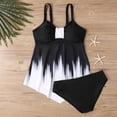thumbnail image 1 of UPPADA Tankini Swimsuits for Women 2 Piece Bathing Suits Swim Tank Top with Boyshorts Modest Loose Fit Swimwear Lace-Up Flattering Tankini Swimsuits Full Coverage Swim Suits Black,L, 1 of 4