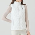 thumbnail image 1 of UPPADA Thermal Heated Vest with 8 Heating Zones for Women Lightweight Usb Rechargeable Heated Jacket Winter Warm Intelligent Usb Charging Heating Vest Electric Vest for Women White,XL, 1 of 6