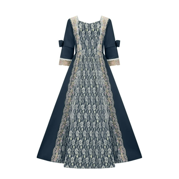 UPPADA Victorian Ball Gown Costume for Womens Long Corset Dresses Plus Size Viking Costumes Gothic Dresses Vintage Ball Gowns Masquerade Dress Clearance Items