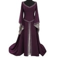 thumbnail image 1 of Cyberpunk Clothing Women,Renaissance Faire Dress for Women Medieval Victorian Ball Gown Regency Irish Peasant Dresses Halloween Party Clothes Renaissance Faire Accessories, 1 of 2