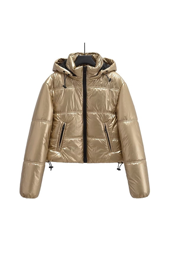 Warm Jackets for Women,Lightweight Women Puffer Jacket Women,Packable Down Jacket,Womem Winter Coats Gold,M Winter Coats for Women Winter