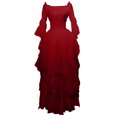 thumbnail image 1 of UPPADA Wedding Guest Dresses with Flare Sleeves for Women Fancy Cocktail Dress Winter Prom Dresses Cocktail formal Dresses White formal Dresses for Women, 1 of 6