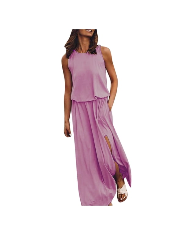 Wedding Guest Dresses for Women Summer Short Sleeve Maxi Dress Gradient Print Plus Size Long Dress Party Ball Gown