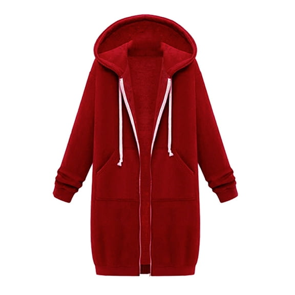 UPPADA Winter Coats for Women Fleece Winter Hoodies for Women Long Sleeve Cute Sweatshirts Kawaii Ear Hooded Pullovers Trendy Crew Neck Top Shirts Abrigos De Mujer Elegantes Para Invierno