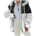 thumbnail image 1 of UPPADA Long Winter Coats for Women Dressy Warm Extreme Cold Weather Outwear Heavy Fleece Lined Windbreaker Jacket, 1 of 6