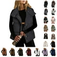 thumbnail image 1 of UPPADA Women Puffer Vest Lightweight Stand Collar Sleeveless Puffer Jacket Winter Warm Zip up Padded Outerwear Jackets with Pockets winter gifts Gray,L, 1 of 9