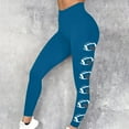 thumbnail image 1 of UPPADA Women's Christmas Leggings High Waisted Buttery Soft Printed Tights High Wasit Holiday Tights Slim Fit Stretchy Pants Gifts for Women Blue,XXXL, 1 of 5