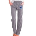 thumbnail image 1 of UPPADA Women's Dress Pants 2024 Cotton Pants for Women Baggy Elastic Waist Trousers Lightweight Athletic Joggers Casual Loose Sweatpants with Pocket,Dress Pants for Women, 1 of 6