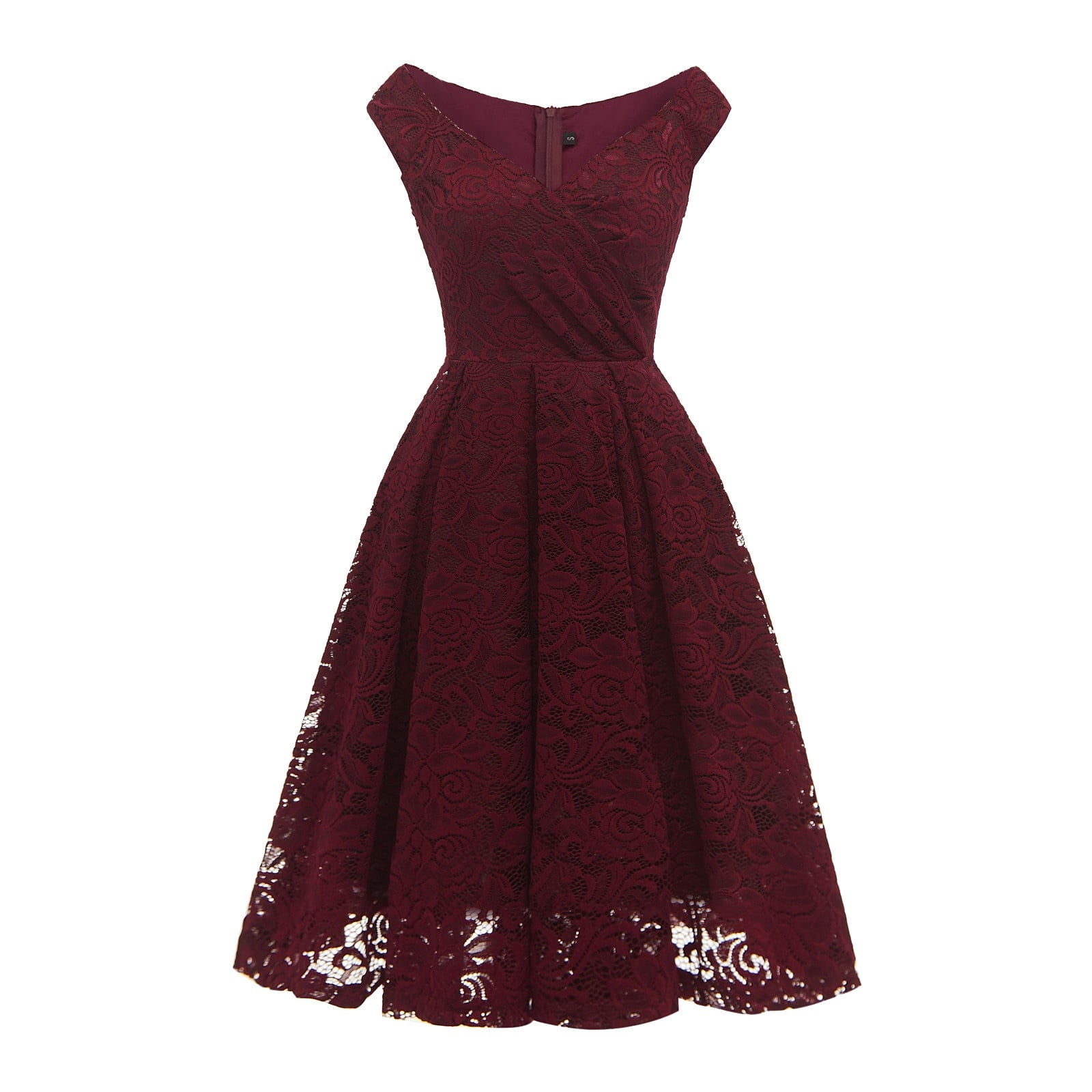 UPPADA Women's Dress Sleeveless Crew Neck Lace Dress Slim Fit Ruched  Stretchy Casual Maxi Dresse Party Wedding Prom Gown Cocktail Dress -  Walmart.com