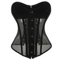 thumbnail image 1 of UPPADA Women's Exotic Bustiers and Corsets Clearance,Womens Corset Tops Steampunk Corset Lace Up Top Overbust Corset Floral Corset Top Corset Bustier Top Cute Underbust Corset Top, 1 of 5