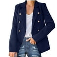 thumbnail image 1 of UPPADA Women's Fashion Business Casual Blazers Open Front Long Sleeve Tops Suit Jackets Work Office Cardigan Slim Fit Coat Tops, 1 of 7