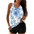 thumbnail image 1 of UPPADA Women's Tankini Swimsuits Tummy Control Swimwear Two Piece Bathing Suits Cute Swim Tank Tops with High Waisted Bottom Multicolor Swim Suits for Women,M, 1 of 6