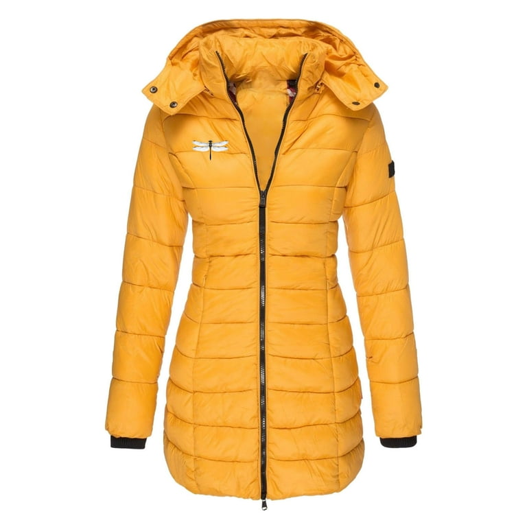 UPPADA Women's Warm Winter Coat Long Puffer Overcoats Waterproof