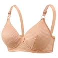 thumbnail image 1 of UPPADA Women's Wireless Bra Full Coverage Plus Size Bra No Underwire Comfortable Breathable Bra Underwear Push Up Bras Daily Wear Comfort Bra Up&nbsp;To&nbsp;65%&nbsp;off, 1 of 6