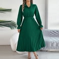 thumbnail image 1 of UPPADA Womens Fall Wedding Guest Dress Solid Long Sleeves Maxi Dress Elegant Evening Party Special Dresses Semi Formal Dresses for Women Plus Size, 1 of 5