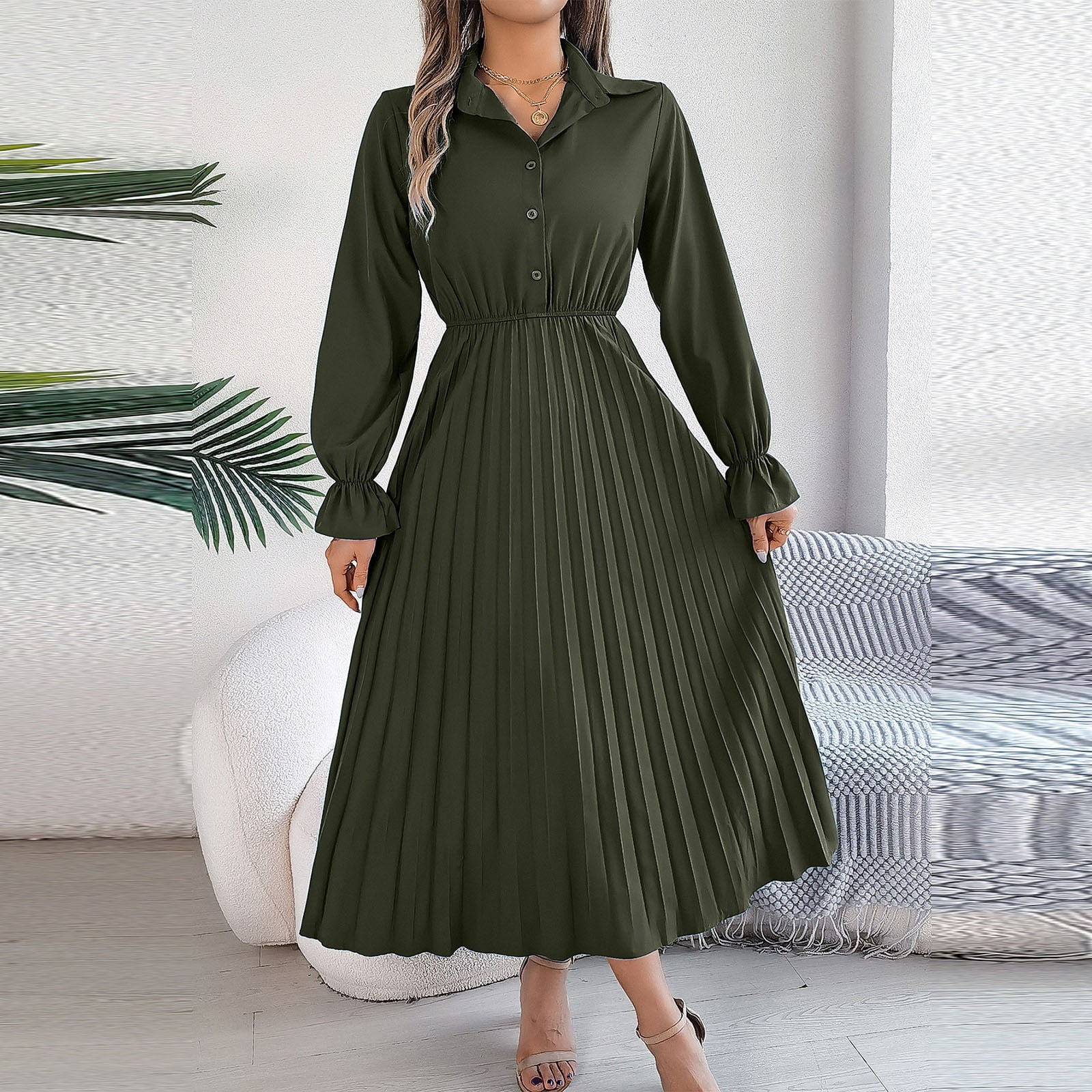 Uppada Womens Fall Wedding Guest Dress Solid Long Sleeves Maxi Dress Elegant Evening Party Special Dresses Semi Formal Dresses for Women Plus Size, Uppada Womens Fall Wedding Guest Dress Solid Long Sleeves Maxi Dress Elegant Evening Party Special Dresses Semi Formal Dresses for Women Plus Size,