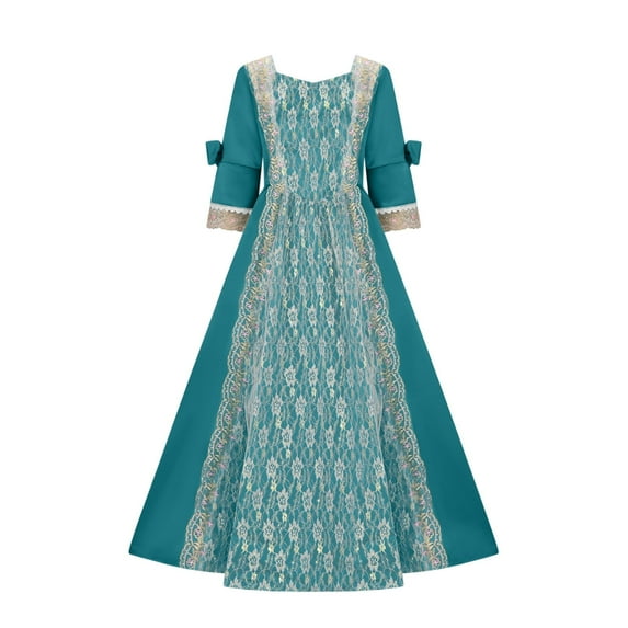 UPPADA Womens Gothic Costumes Long Sleeve Victorian Dresses Plus Size Corset Dress Maxi Flowy Dress Party Cocktail Dress Lace Up Masquerade Dress Cute Ball Gowns Days