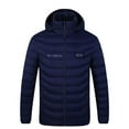 thumbnail image 1 of UPPADA Womens Heated Winter Coat for Unisex Smart Electric Rechargeable Hooded Heating Coat Clothing with 4 Heating Levels Winter Outdoor Heating Hooded Coat for Skiingfor Women, 1 of 6