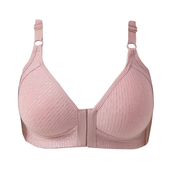 UPPADA Womens Push Up Bras Adjustable Straps Bras Front Closure Bra Bras Wirefree Everyday Bras Full Coverage Wireless Bras Purple,40