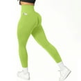 thumbnail image 1 of UPPADA Workout Leggings for Women Seamless Scrunch Tights Tummy Control Gym Fitness Girl Sport Active Yoga Pants Winter Saving Green,S, 1 of 2