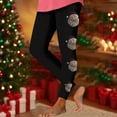 thumbnail image 1 of UPPADA Xmas Printed Leggings Womens Workout Yoga Pants Basic Workout Yoga Pants Buttery Smooth Womens Leggings 4 Way Stretch Winter Saving White,XL, 1 of 4